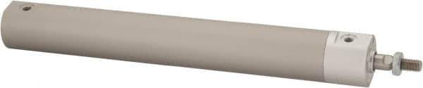 SMC PNEUMATICS - 3/4" Bore Double Acting Air Cylinder - 1/8 Port, 1/4-28 Rod Thread, 140 Max psi, 40 to 140°F - Exact Industrial Supply