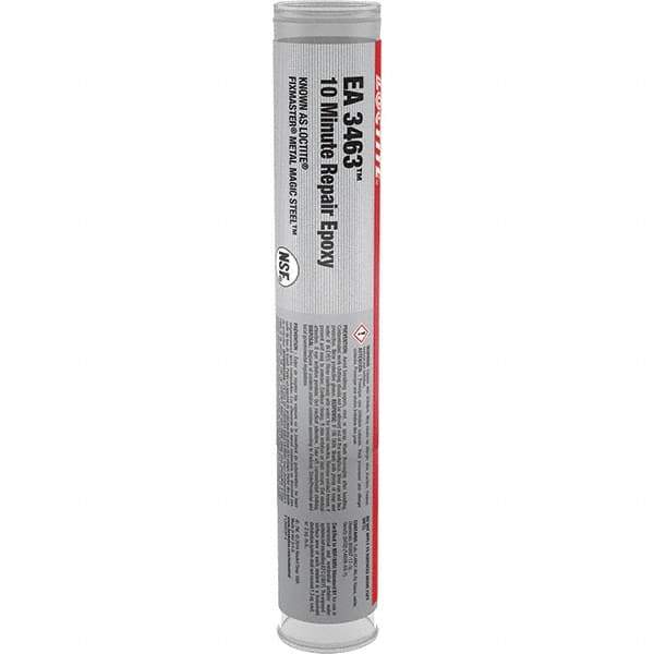 Loctite - 4 oz Stick Two Part Epoxy - 2.5 to 5 min Working Time, -30°C to 120°F, >500 psi Shear Strength - Exact Industrial Supply