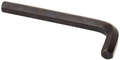 Value Collection - 5/8" Hex, Short Arm, Hex Key - 6-5/32" OAL, Alloy Steel, Inch System of Measurement - Exact Industrial Supply