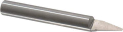 Onsrud - 30° Incl Angle, 1/4" Shank Diam, 1-1/2" OAL, 0.06" Cut Diam, Conical Engraving Cutter - 1/2" LOC, 0.06" Tip Diam, 1 Flute, Right Hand Cut, Solid Carbide, AlTiN Finish - Exact Industrial Supply