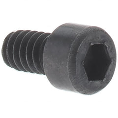 Hex Head Cap Screw: M12 x 1.75 x 50 mm, Grade 12.9 Alloy Steel, Black Oxide Finish Fully Threaded, 10 mm Hex, ISO 4762