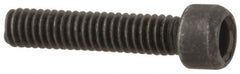Value Collection - #1-72 UNF Hex Socket Drive, Socket Cap Screw - Alloy Steel, Black Oxide Finish, Fully Threaded, 3/8" Length Under Head - Exact Industrial Supply