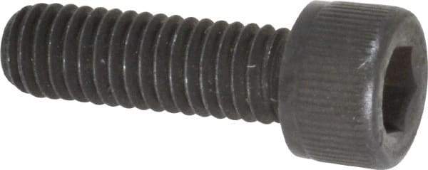 Value Collection - #10-32 UNF Hex Socket Drive, Socket Cap Screw - Alloy Steel, Black Oxide Finish, Fully Threaded, 5/8" Length Under Head - Exact Industrial Supply