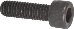 Value Collection - #10-32 UNF Hex Socket Drive, Socket Cap Screw - Alloy Steel, Black Oxide Finish, Fully Threaded, 5/8" Length Under Head - Exact Industrial Supply