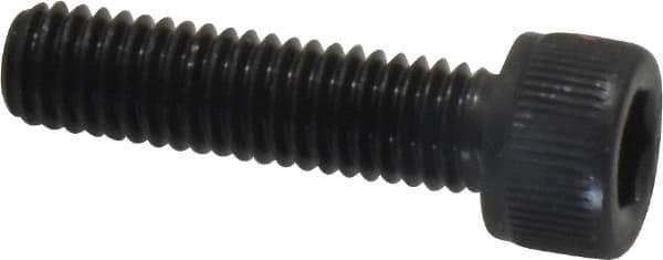 Value Collection - #10-32 UNF Hex Socket Drive, Socket Cap Screw - Alloy Steel, Black Oxide Finish, Fully Threaded, 3/4" Length Under Head - Exact Industrial Supply