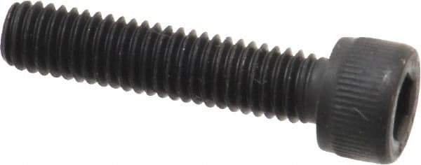 Value Collection - #10-32 UNF Hex Socket Drive, Socket Cap Screw - Alloy Steel, Black Oxide Finish, Fully Threaded, 7/8" Length Under Head - Exact Industrial Supply
