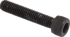 Value Collection - #10-32 UNF Hex Socket Drive, Socket Cap Screw - Alloy Steel, Black Oxide Finish, Fully Threaded, 1" Length Under Head - Exact Industrial Supply