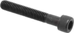 Value Collection - #10-32 UNF Hex Socket Drive, Socket Cap Screw - Alloy Steel, Black Oxide Finish, Partially Threaded, 1-1/4" Length Under Head - Exact Industrial Supply