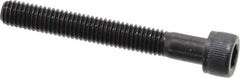 Value Collection - #10-32 UNF Hex Socket Drive, Socket Cap Screw - Alloy Steel, Black Oxide Finish, Partially Threaded, 1-1/2" Length Under Head - Exact Industrial Supply