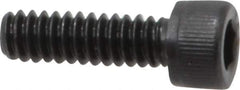 Value Collection - #10-24 UNC Hex Socket Drive, Socket Cap Screw - Alloy Steel, Black Oxide Finish, Fully Threaded, 5/8" Length Under Head - Exact Industrial Supply
