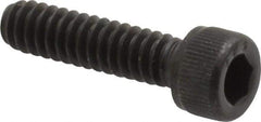 Value Collection - #10-24 UNC Hex Socket Drive, Socket Cap Screw - Alloy Steel, Black Oxide Finish, Fully Threaded, 3/4" Length Under Head - Exact Industrial Supply