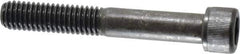 Value Collection - 7/16-14 UNC Hex Socket Drive, Socket Cap Screw - Alloy Steel, Black Oxide Finish, Partially Threaded, 3" Length Under Head - Exact Industrial Supply