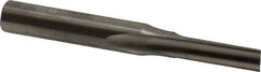 Onsrud - 3/16" Diam, 1/4" Shank Diam, 5/8" Length of Cut, 1 Flute Single Edge Straight Router Bit - 2" Overall Length, Left Hand Cut, Solid Carbide - Exact Industrial Supply