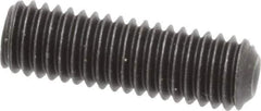 Value Collection - #10-32 UNF, 5/8" OAL, Cup Point Set Screw - Grade 8 Alloy Steel, 3/32" Key - Exact Industrial Supply