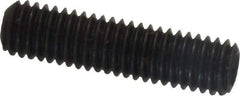 Value Collection - #10-32 UNF, 3/4" OAL, Cup Point Set Screw - Grade 8 Alloy Steel, 3/32" Key - Exact Industrial Supply