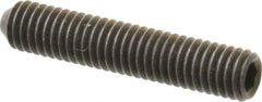 Value Collection - #10-32 UNF, 1" OAL, Cup Point Set Screw - Grade 8 Alloy Steel, 3/32" Key - Exact Industrial Supply
