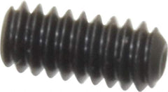 Value Collection - #2-56 UNC, 3/16" OAL, Cup Point Set Screw - Grade 8 Alloy Steel, 0.035" Key - Exact Industrial Supply