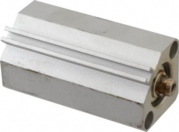 SMC PNEUMATICS - 1-15/16" Stroke x 3/4" Bore Double Acting Air Cylinder - 10-32 Port, 10-32 Rod Thread, 145 Max psi, 15 to 160°F - Exact Industrial Supply
