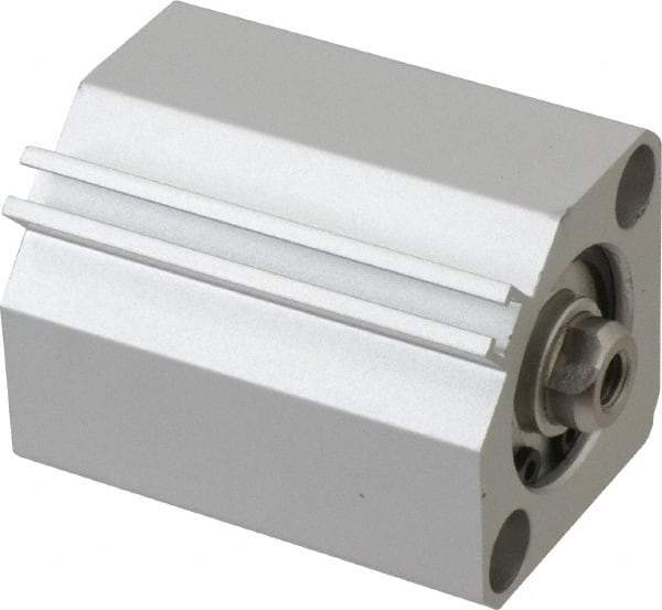SMC PNEUMATICS - 1" Stroke x 1" Bore Double Acting Air Cylinder - 10-32 Port, 1/4-28 Rod Thread, 145 Max psi, 15 to 160°F - Exact Industrial Supply