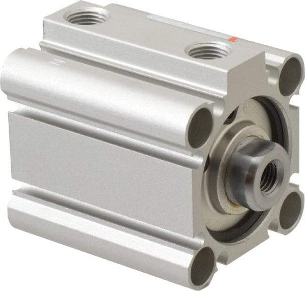 SMC PNEUMATICS - 3/4" Stroke x 1-1/4" Bore Double Acting Air Cylinder - 1/8 Port, 5/16-24 Rod Thread, 145 Max psi, 15 to 160°F - Exact Industrial Supply