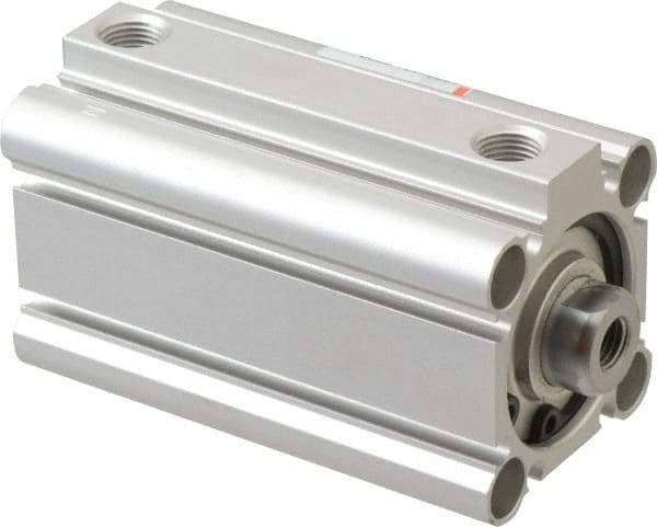 SMC PNEUMATICS - 1-15/16" Stroke x 1-1/4" Bore Double Acting Air Cylinder - 1/8 Port, 5/16-24 Rod Thread, 145 Max psi, 15 to 160°F - Exact Industrial Supply