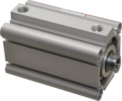 SMC PNEUMATICS - 1-15/16" Stroke x 1-1/2" Bore Double Acting Air Cylinder - 1/8 Port, 3/8-24 Rod Thread, 145 Max psi, 15 to 160°F - Exact Industrial Supply
