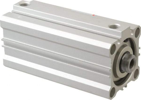 SMC PNEUMATICS - 2-15/16" Stroke x 1-1/2" Bore Double Acting Air Cylinder - 1/8 Port, 3/8-24 Rod Thread, 145 Max psi, 15 to 160°F - Exact Industrial Supply