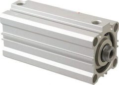 SMC PNEUMATICS - 2-15/16" Stroke x 1-1/2" Bore Double Acting Air Cylinder - 1/8 Port, 3/8-24 Rod Thread, 145 Max psi, 15 to 160°F - Exact Industrial Supply