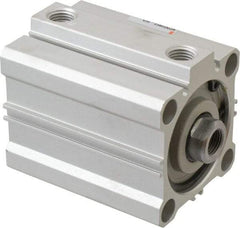 SMC PNEUMATICS - 1-3/4" Stroke x 2" Bore Double Acting Air Cylinder - 1/4 Port, 1/2-20 Rod Thread, 145 Max psi, 15 to 160°F - Exact Industrial Supply