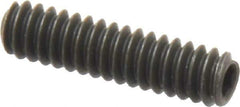 Value Collection - #10-24 UNC, 3/4" OAL, Cup Point Set Screw - Grade 8 Alloy Steel, 3/32" Key - Exact Industrial Supply