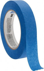 3M - 1" Wide x 60 Yd Long Blue Paper Masking Tape - Series 2090, 5.7 mil Thick, 27 In/Lb Tensile Strength - Exact Industrial Supply