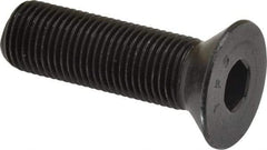 Value Collection - 1/2-20 UNF Hex Socket Drive, 82° Flat Screw - Alloy Steel, Black Oxide Finish, Fully Threaded, 1-3/4" OAL - Exact Industrial Supply