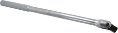 Blackhawk by Proto - 3/4" Drive Socket Flex Handle - 19" OAL, Chrome Finish - Exact Industrial Supply