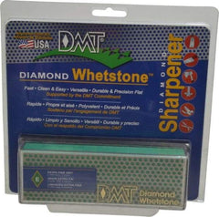 DMT - 6" Long x 2" Wide x 3/4" Thick, Diam ond Sharpening Stone - Rectangle, 1200 Grit, Extra Fine Grade - Exact Industrial Supply