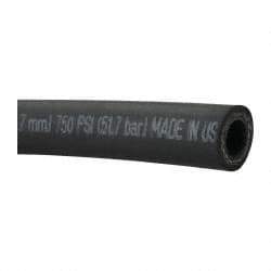 Eaton - 1/2" ID x 7/8" OD x 500' OAL, Chemical Handling Hose - 750 Max Working psi, -30 to 160°F, Black - Exact Industrial Supply
