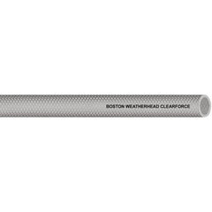 1″ Inside x 1-5/16″ Outside Diam, Food & Beverage Hose 3-1/2″ Bend Radius, Clear, 1' Long, 200' Coil Length