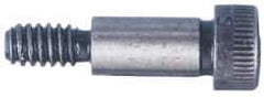 Value Collection - 1" Shoulder Diam x 4" Shoulder Length, 3/4-10 UNC, Hex Socket Shoulder Screw - 4140 Alloy Steel, Uncoated, 5/8" Head Height x 1-5/16" Head Diam - Exact Industrial Supply