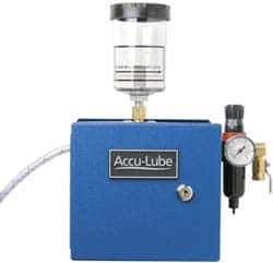 Accu-Lube - 1 Outlet, 10 Ounce Tank Capacity, Micro Lubricant System - 12' Coolant Line Length - Exact Industrial Supply
