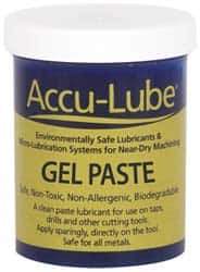 Accu-Lube - Accu-Lube, 8 oz Jar Cutting Fluid - Natural Ingredients, For Drilling, Reaming, Tapping - Exact Industrial Supply
