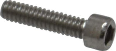 Value Collection - #2-56 UNC Hex Socket Drive, Socket Cap Screw - Grade 18-8 Stainless Steel, 3/8" Length Under Head - Exact Industrial Supply