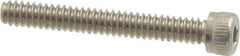 Value Collection - #4-40 UNC Hex Socket Drive, Socket Cap Screw - Grade 18-8 Stainless Steel, 7/8" Length Under Head - Exact Industrial Supply
