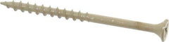 Buildex - #8 Bugle Head, Phillips Steel Deck Screw - 2-1/2" OAL, Grade 1018 - Exact Industrial Supply