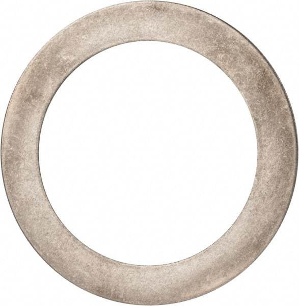 Made in USA - 0.06" Thick, 2" Inside x 2-3/4" OD, Round Shim - Uncoated 302/304 Stainless Steel - Exact Industrial Supply