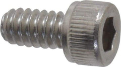 Value Collection - #10-24 UNC Hex Socket Drive, Socket Cap Screw - Grade 18-8 Stainless Steel, 3/8" Length Under Head - Exact Industrial Supply