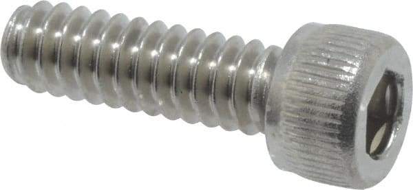 Value Collection - #10-24 UNC Hex Socket Drive, Socket Cap Screw - Grade 18-8 Stainless Steel, 5/8" Length Under Head - Exact Industrial Supply