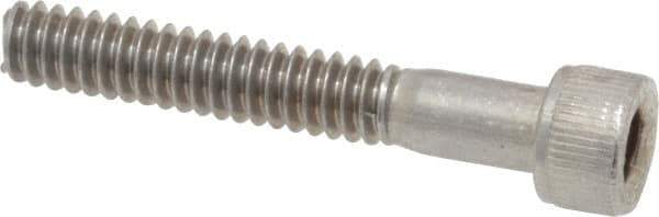 Value Collection - #10-24 UNC Hex Socket Drive, Socket Cap Screw - Grade 18-8 Stainless Steel, 1-1/4" Length Under Head - Exact Industrial Supply