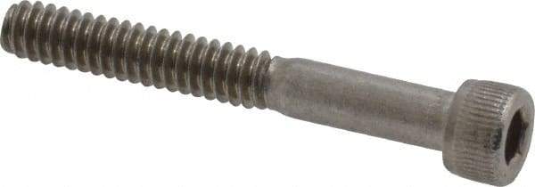 Value Collection - #10-24 UNC Hex Socket Drive, Socket Cap Screw - Grade 18-8 Stainless Steel, 1-1/2" Length Under Head - Exact Industrial Supply