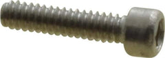 Value Collection - #0-80 UNF Hex Socket Drive, Socket Cap Screw - Grade 18-8 Stainless Steel, 1/4" Length Under Head - Exact Industrial Supply