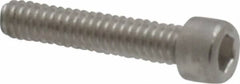 Value Collection - #0-80 UNF Hex Socket Drive, Socket Cap Screw - Grade 18-8 Stainless Steel, 5/16" Length Under Head - Exact Industrial Supply