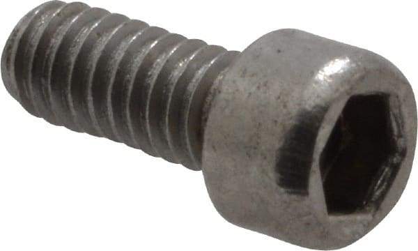 Value Collection - #1-72 UNF Hex Socket Drive, Socket Cap Screw - Grade 18-8 Stainless Steel, 3/16" Length Under Head - Exact Industrial Supply